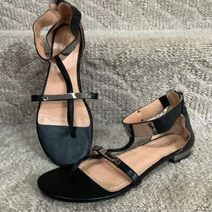 Prabal Gurung limited edition black and silver sandals!